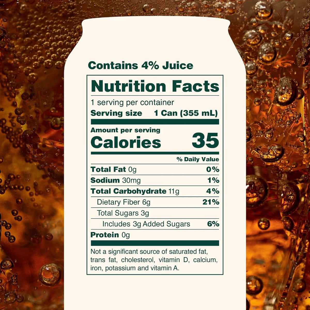 OLIPOP Prebiotic Soda Pop, Classic Root Beer, Pantry Pack Packed with Prebiotics, Fiber, and Botanicals, Gluten Free, Vegan, GMO Free, 12oz, (Pack of 24)