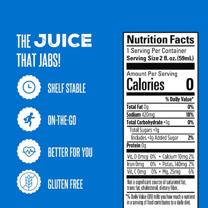 Suckerpunch Electrolyte Pickle Juice Shot, Spicy Dill, 2oz, 12 Pack