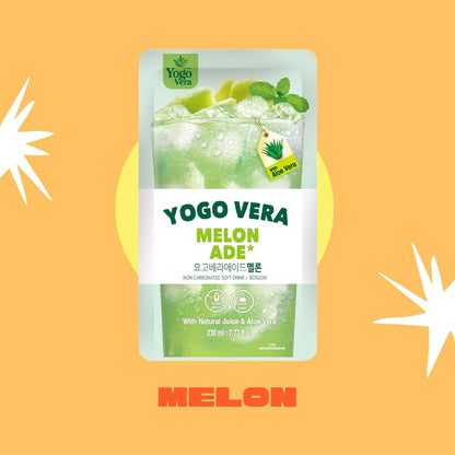 Yogo Vera Melon Ade Korean Drink Pouches
