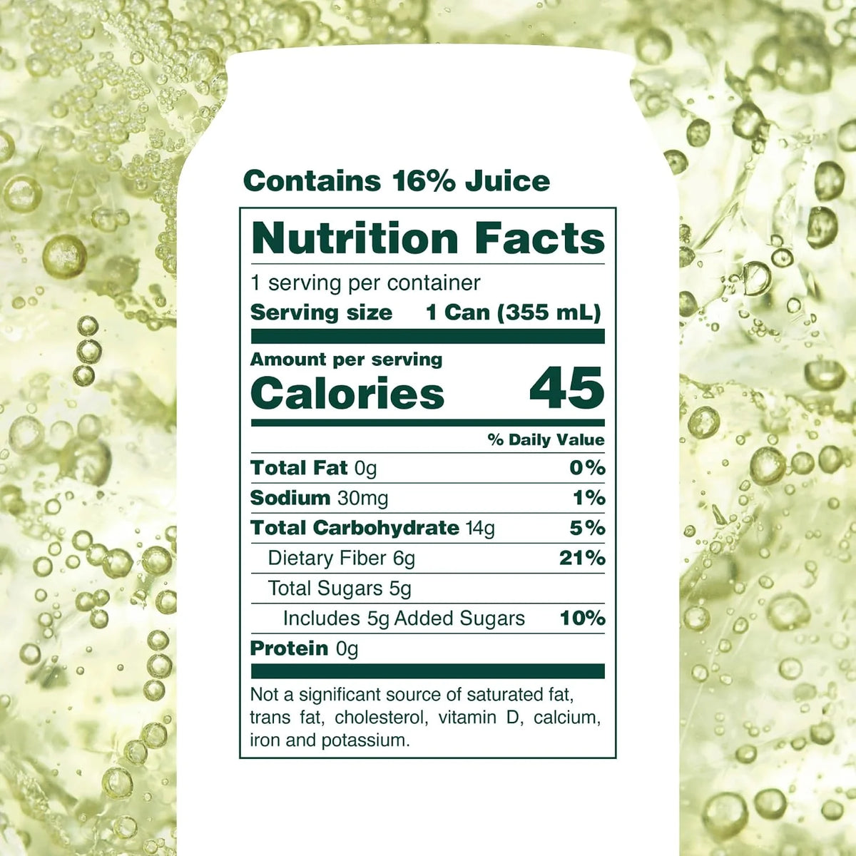 OLIPOP Prebiotic Soda Pop,Lemon Lime,Pantry Pack Packed with Prebiotics,Fiber,and Botanicals,Gluten Free,Vegan,GMO Free,12oz,(Pack of 24)